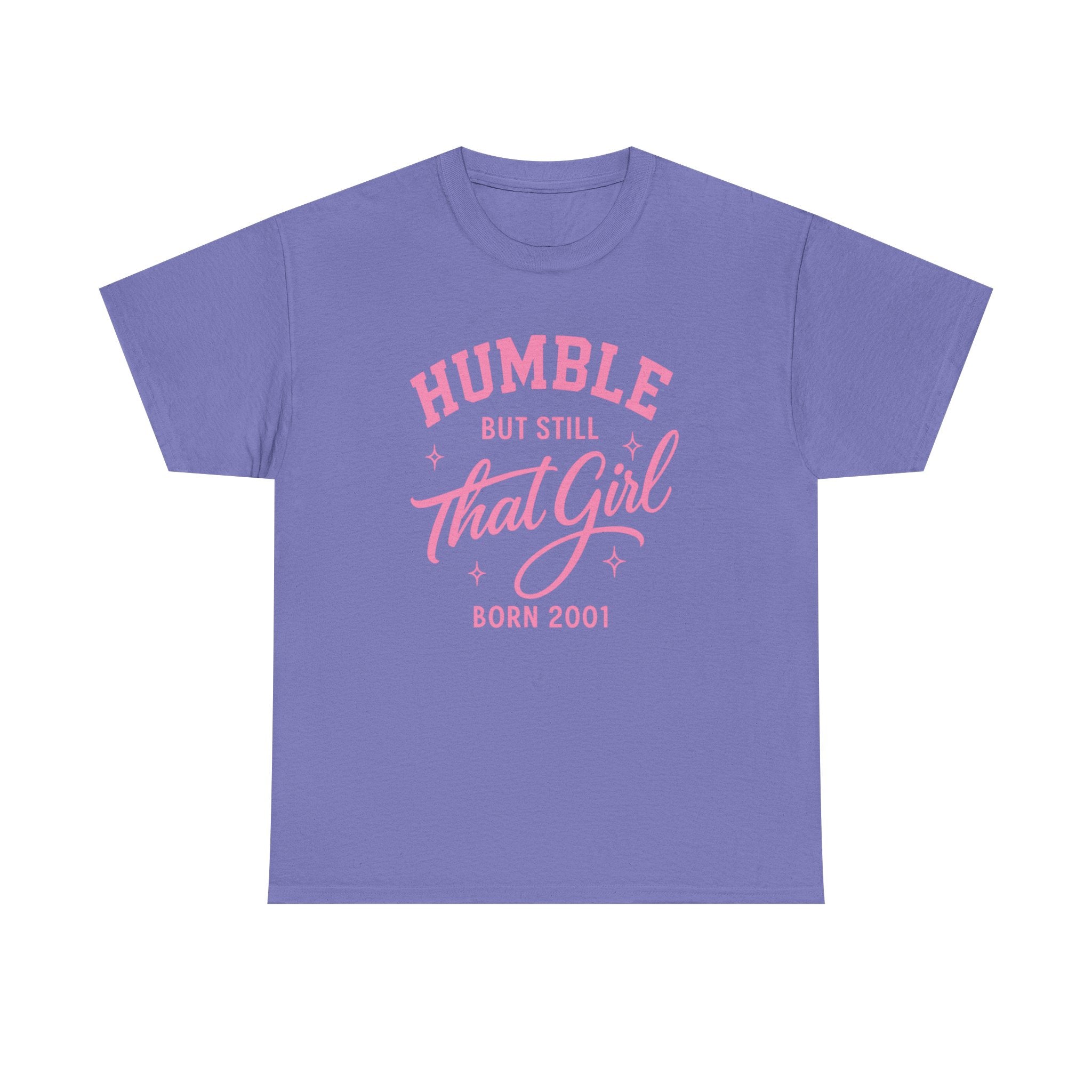 Humble Girl Energy Shirt – Sarcastic Graphic Tee for Girls Who Meditate, Manifest, and Still Judge