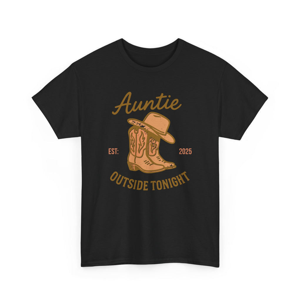 Funny Auntie T-Shirt Gift for Women, EST YEAR Auntie Tee Custom Aunt Shirt