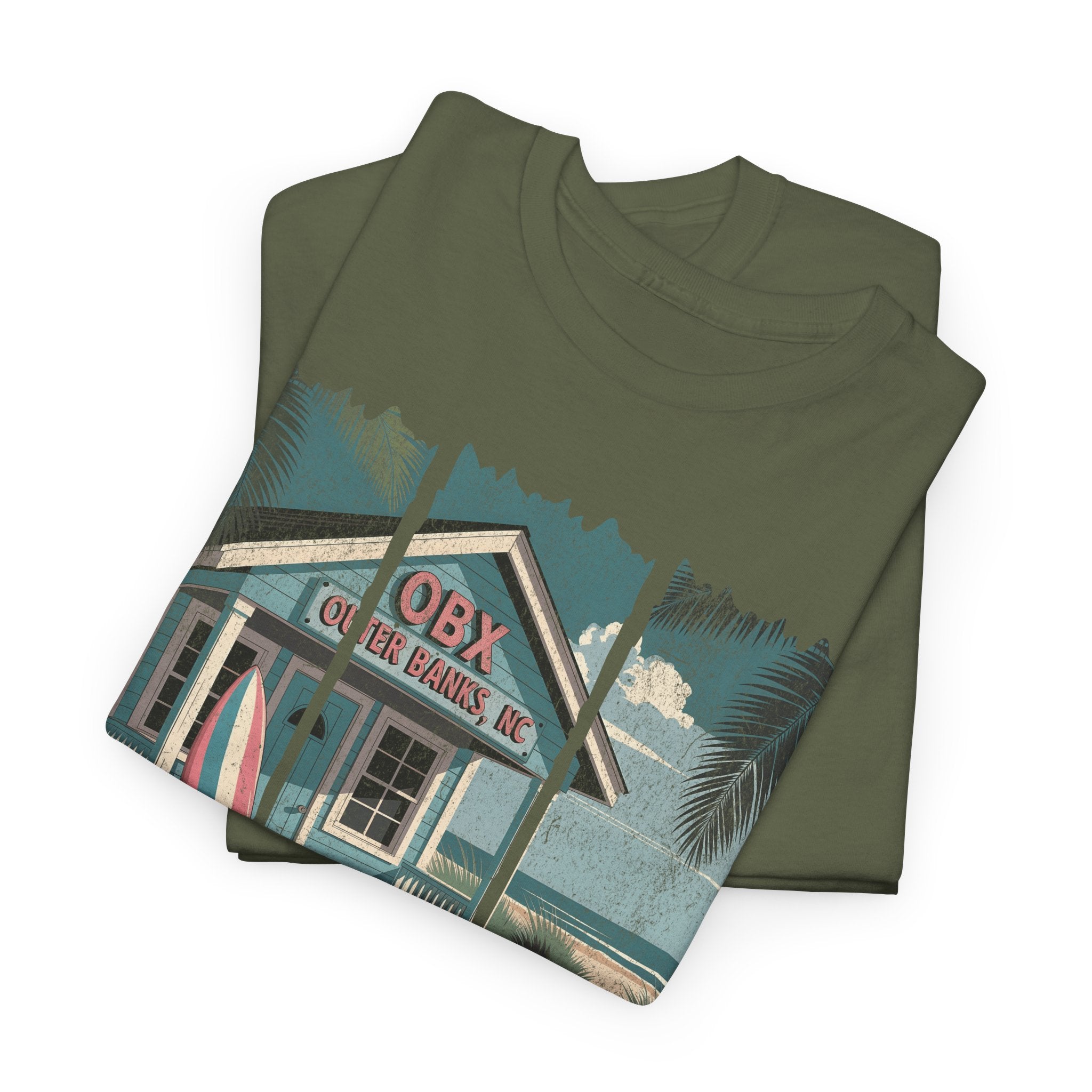 Retro Beach Vibes Unisex Tee - Perfect for Summer, Surf Lovers, Casual Outings, Beach Days, or Travel Adventures