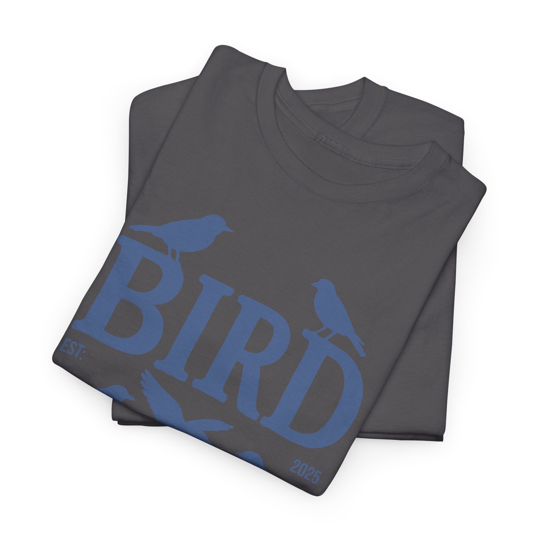 Funny Birdwatcher Custom YEAR Gift Tee for Nature Lovers & Backyard Bird Nerd Shirt