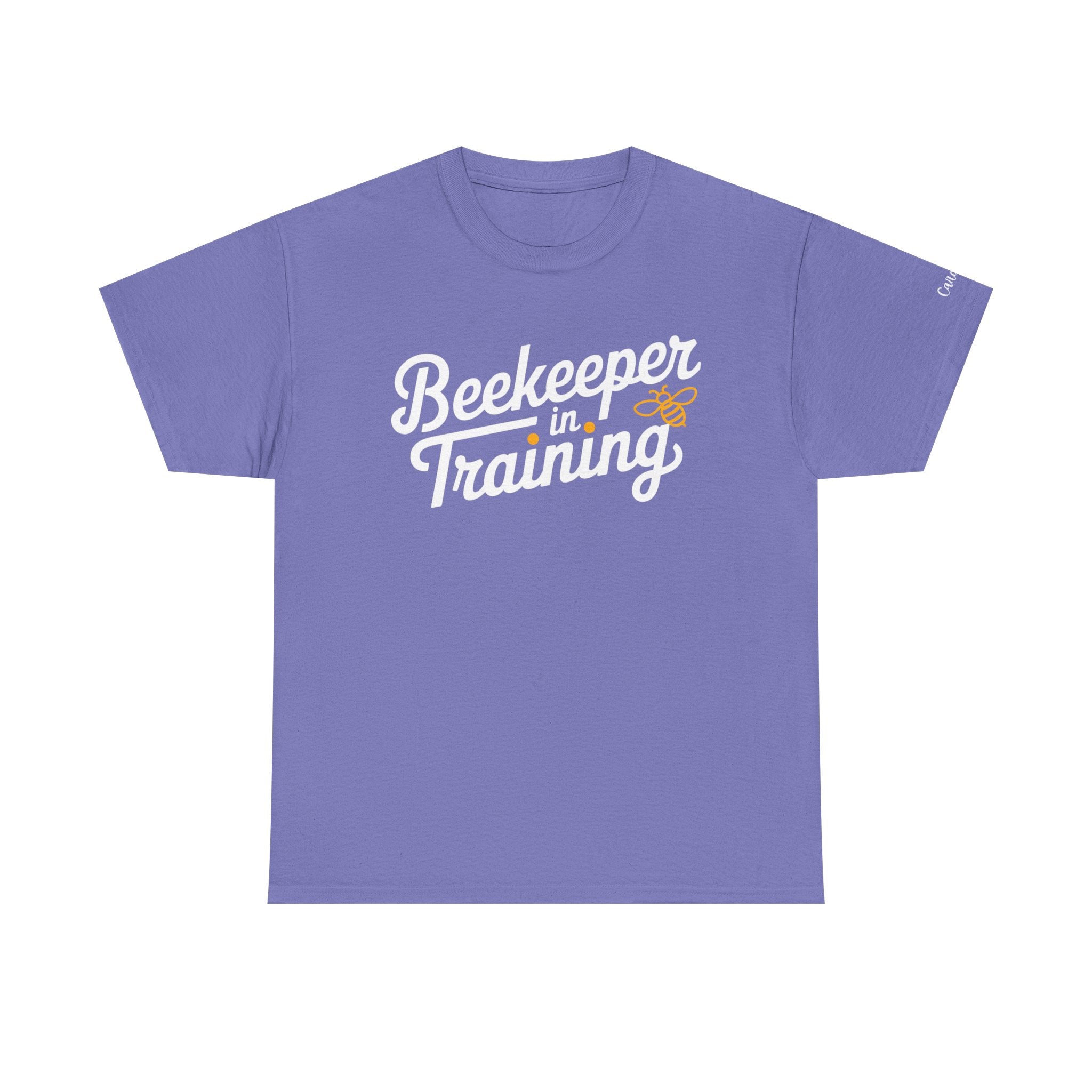 Beekeeper in Training Personalized T-Shirt Beekeeping Tee with Custom Sleeve, Bee Lover Gift for Apiarists