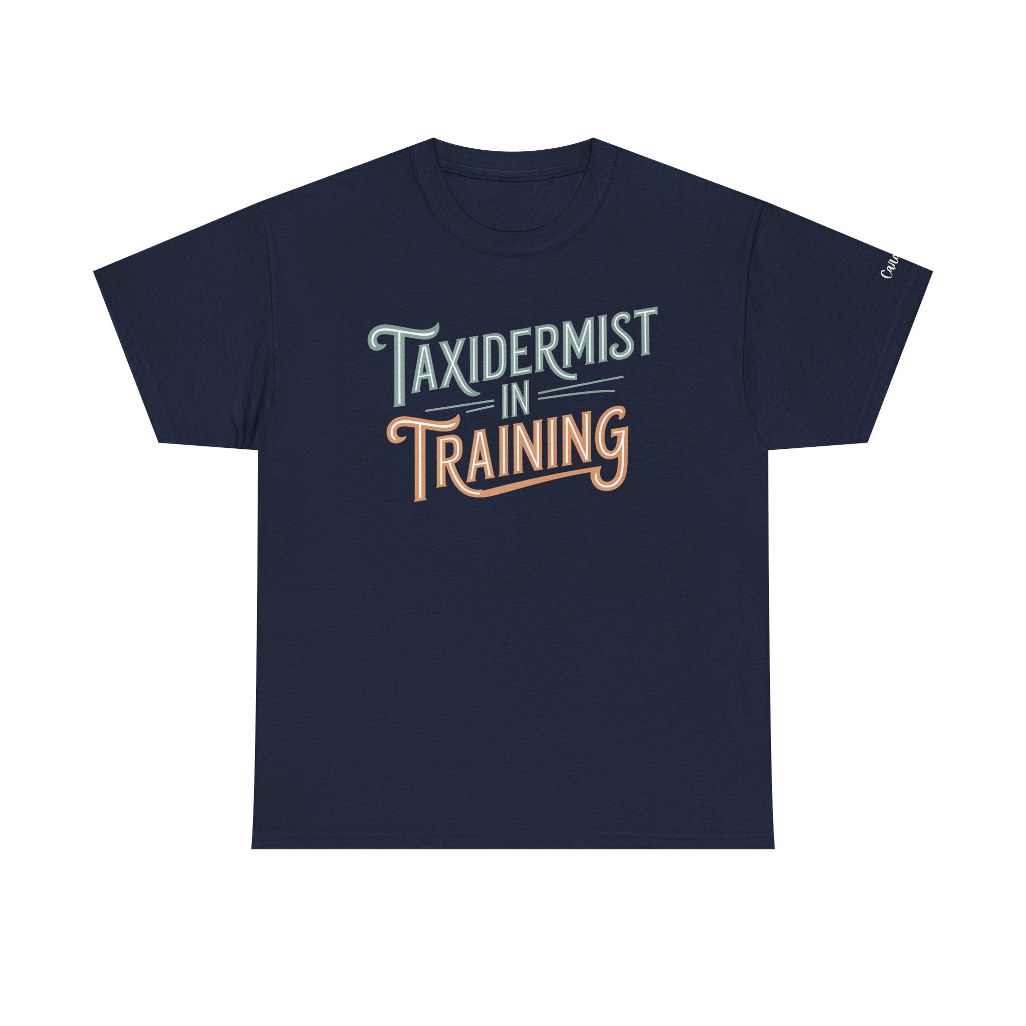 Taxidermist in Training Personalized T-Shirt, custom sleeve, name or date, Tee for Aspiring Taxidermists
