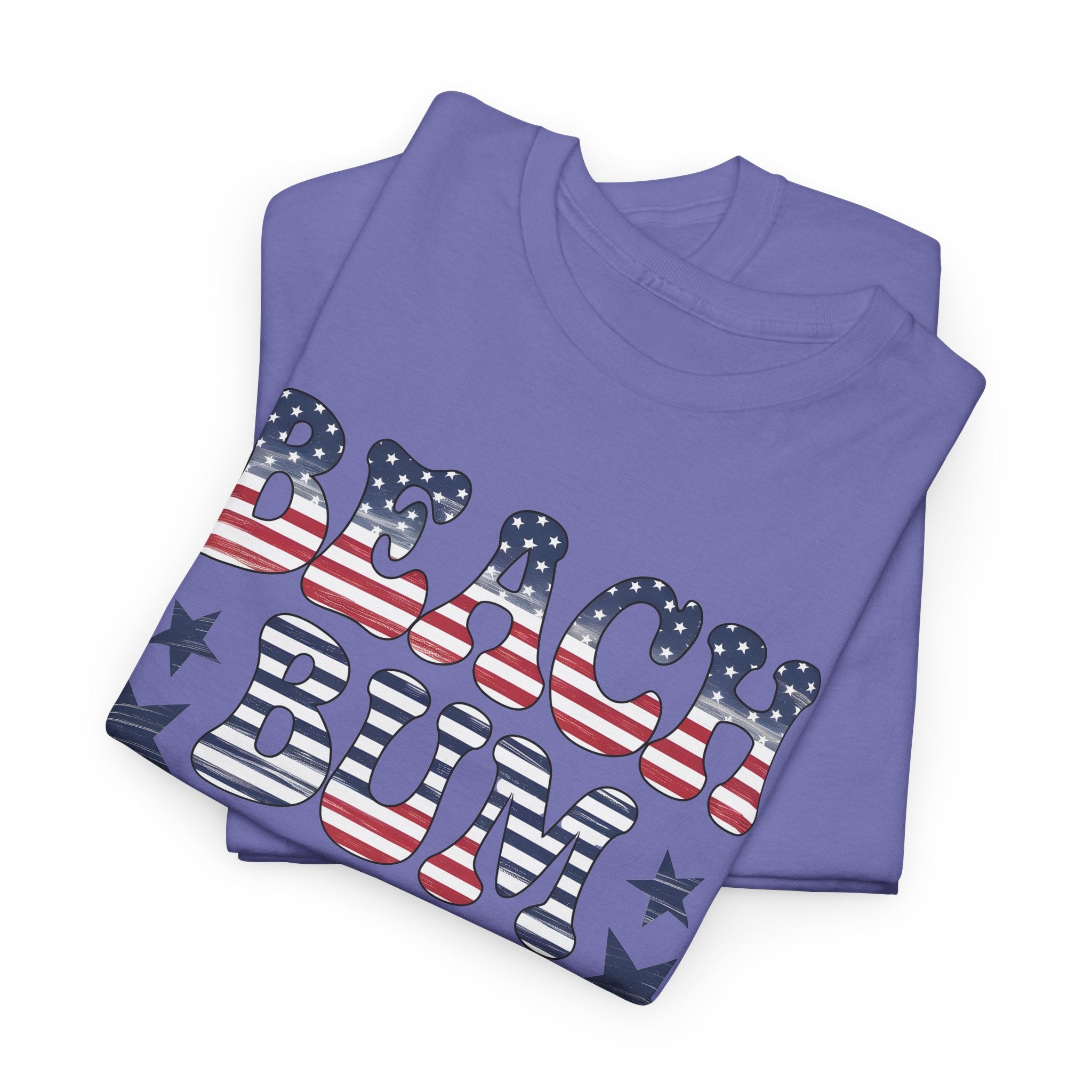 Unisex Beach Bum Tee - Perfect for Summer, Independence Day, Casual Wear, Vacation, Beach Outings, Fun in the Sun