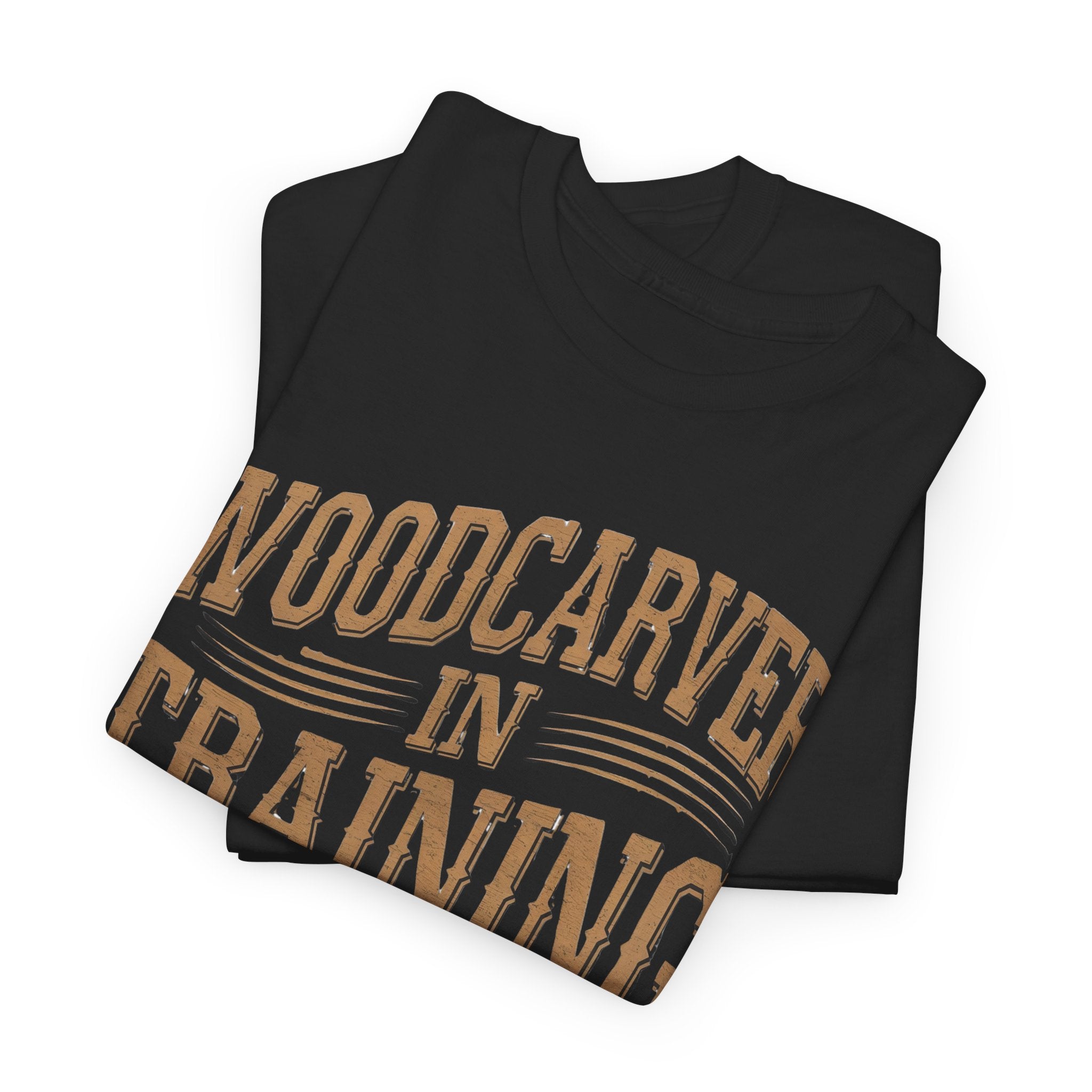 Woodcarver In Training T-Shirt - Personalized Sleeve Name, Date, or Nickname - Gift for Woodworkers