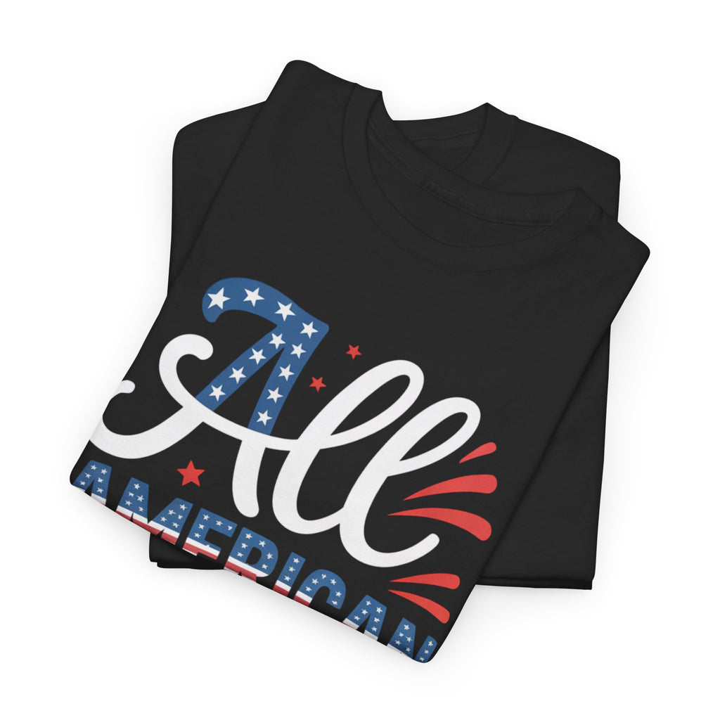 All American Baby Unisex Cotton Tee, Fourth of July Shirt, Patriotic Top