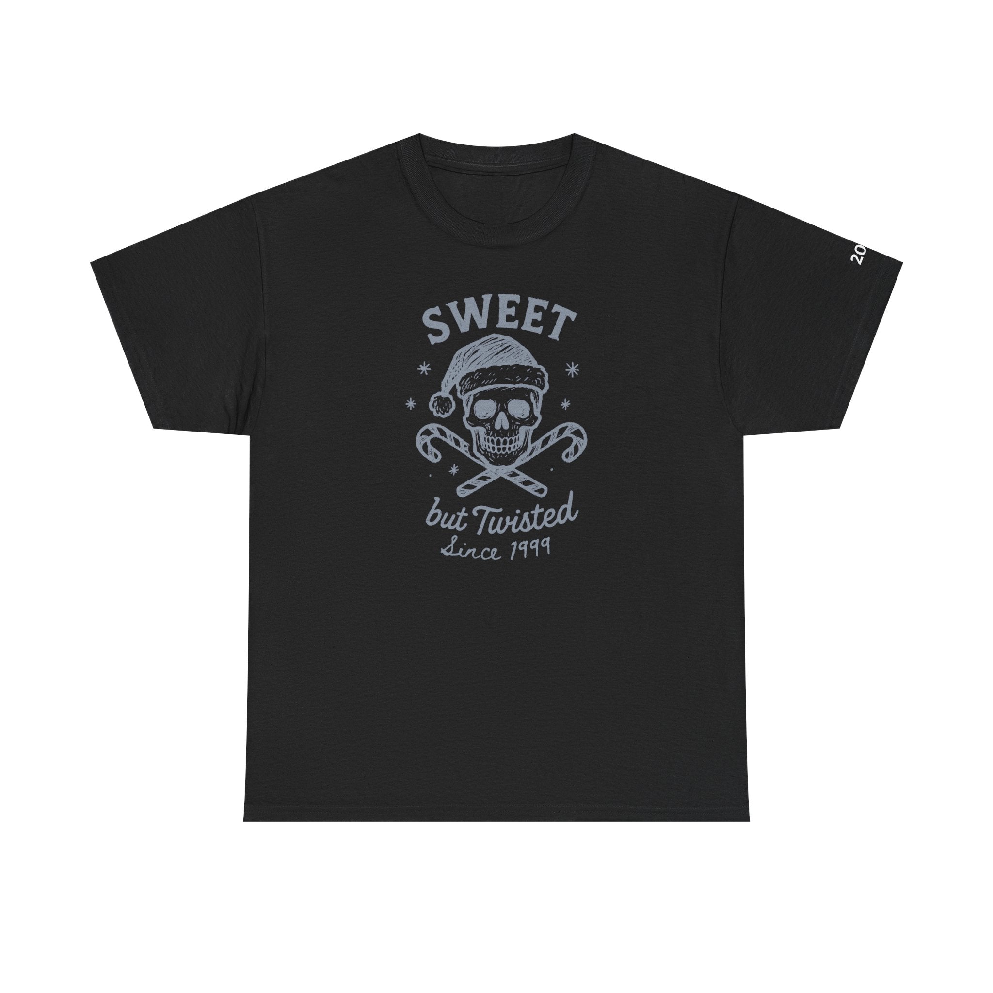Sweet but Twisted Shirt – Funny Christmas Skull Tee – Candy Cane Humor – Custom Since Year Gift