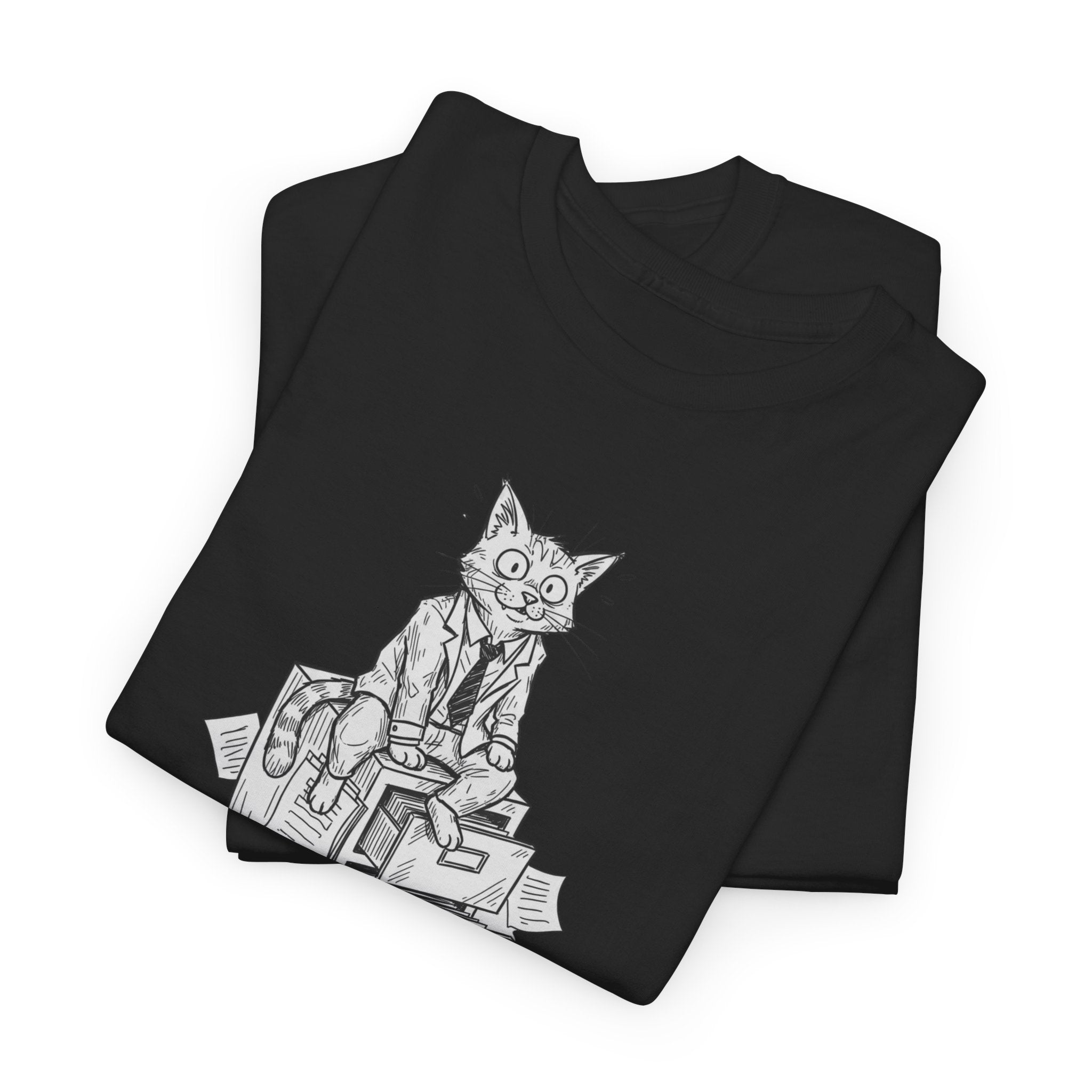 Legal’s Gonna Love This – Funny Workplace Burnout Cat T-Shirt  w/ customization