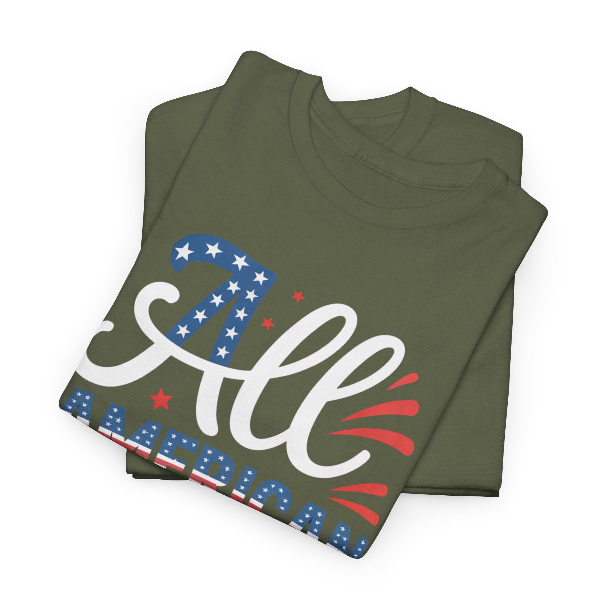 All American Baby Unisex Cotton Tee, Fourth of July Shirt, Patriotic Top