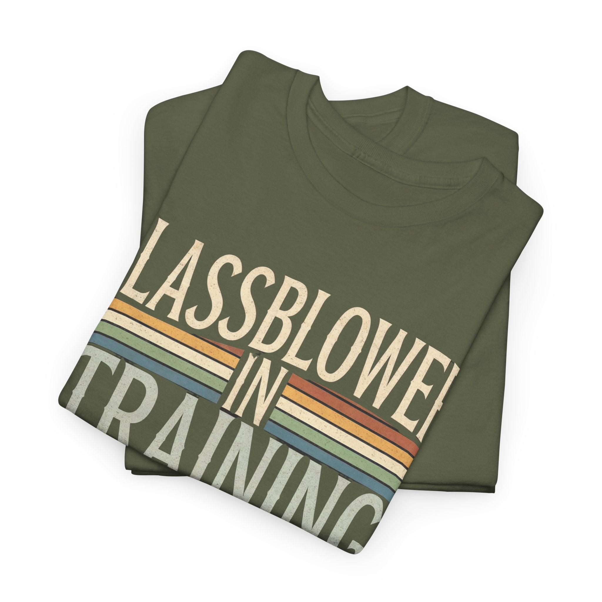 Glassblower In Training T-Shirt – Personalized Sleeve Name, Date, or Nickname – Custom Gift