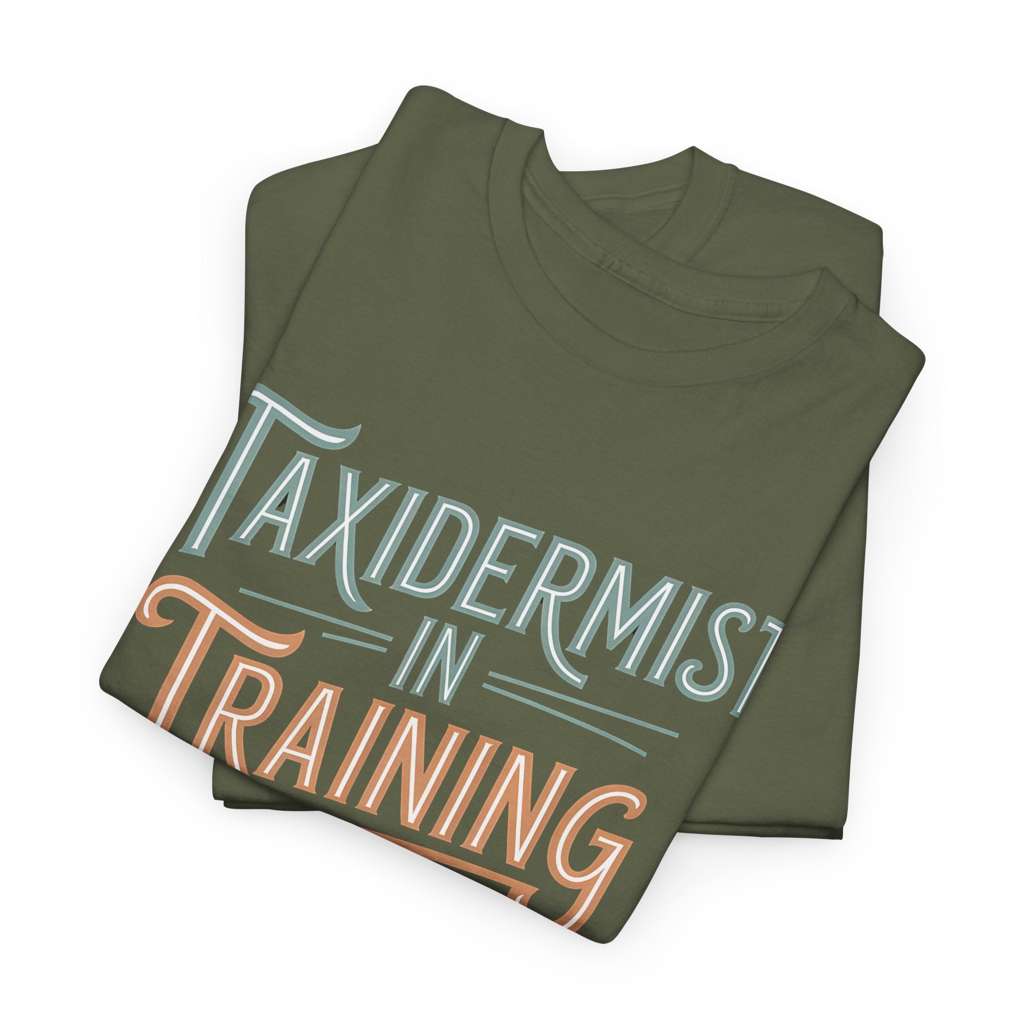 Taxidermist in Training Personalized T-Shirt, custom sleeve, name or date, Tee for Aspiring Taxidermists