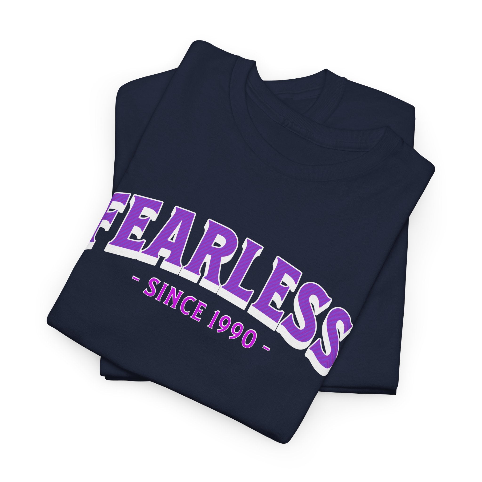 Custom Fearless Since YEAR T-Shirt, Personalized Year, Empowerment Mental Health Gift Tee