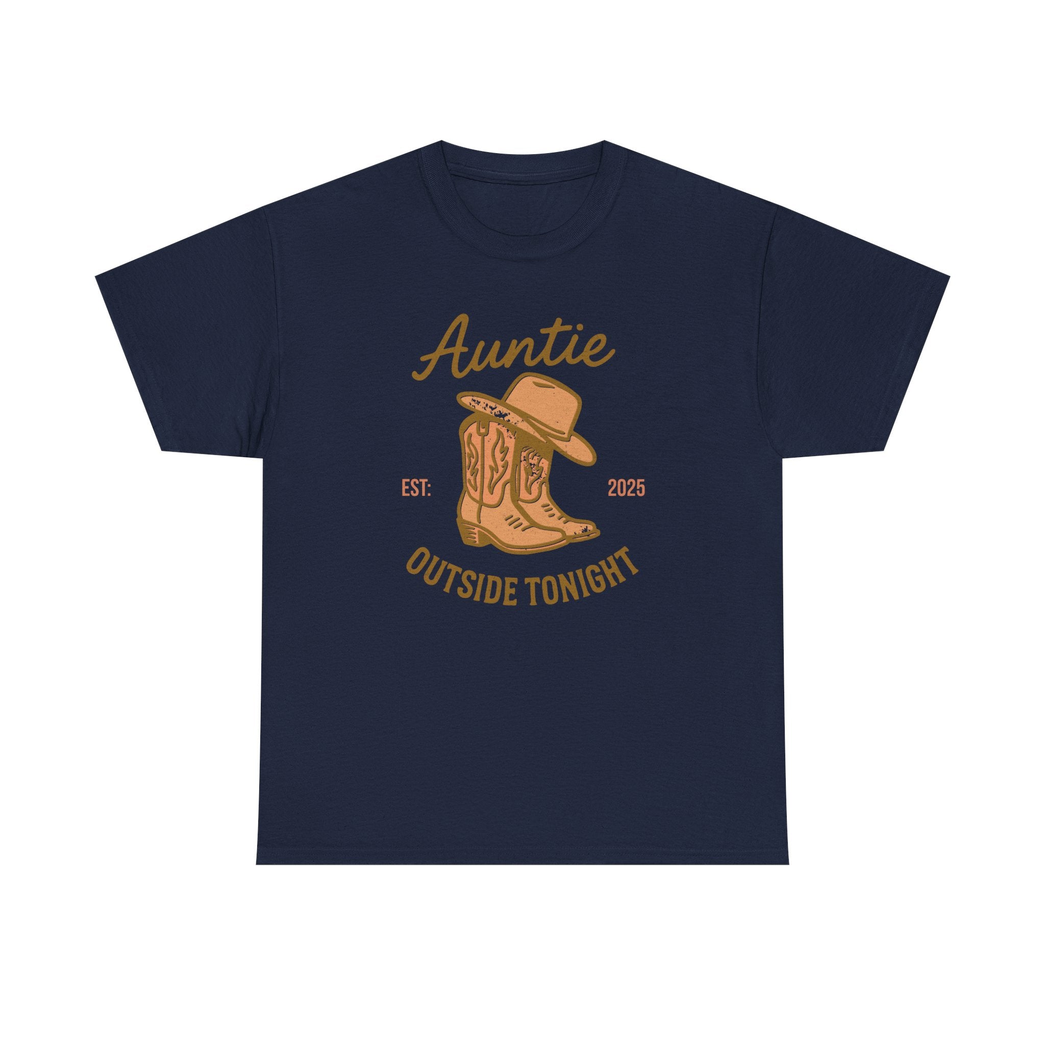 Funny Auntie T-Shirt Gift for Women, EST YEAR Auntie Tee Custom Aunt Shirt