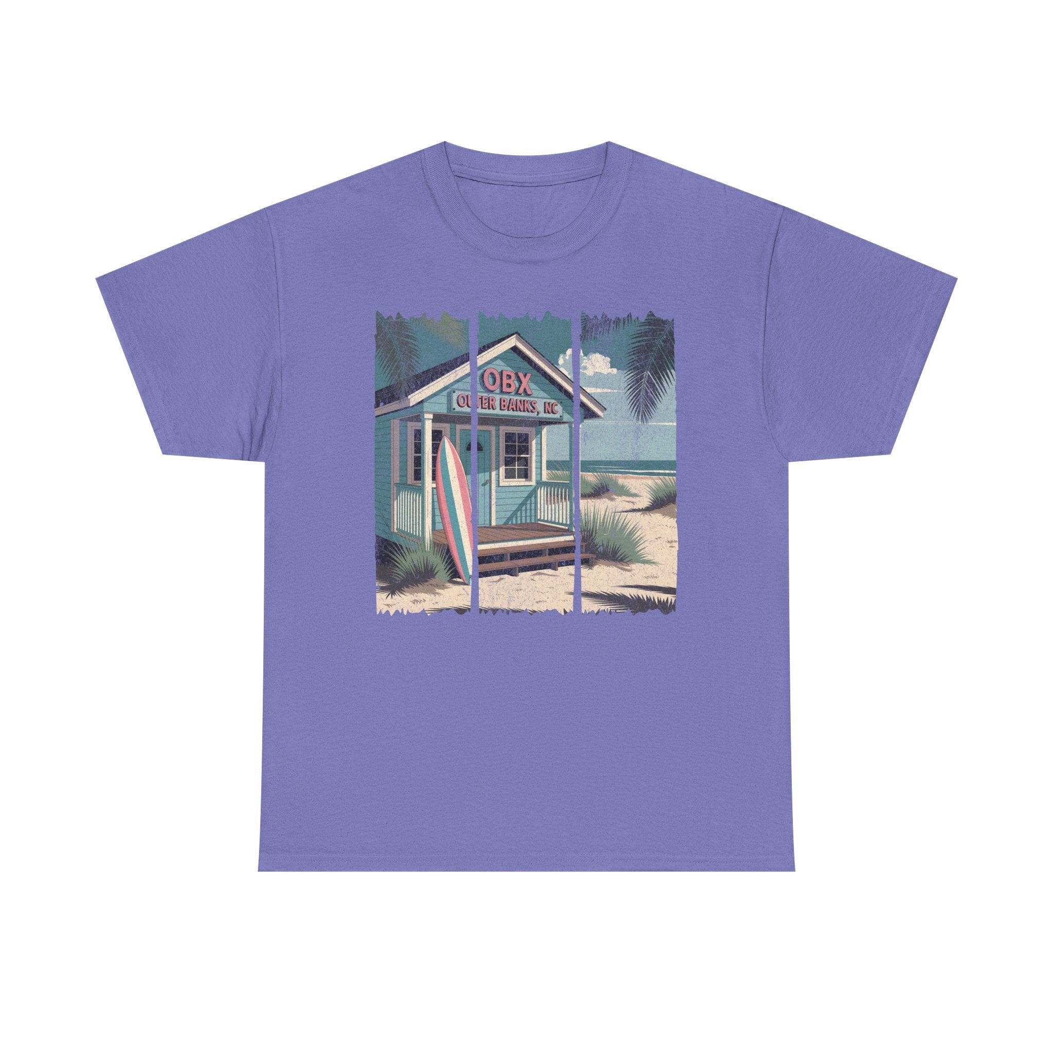 Retro Beach Vibes Unisex Tee - Perfect for Summer, Surf Lovers, Casual Outings, Beach Days, or Travel Adventures
