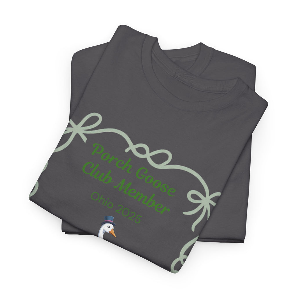 Porch Goose Club Member Shirt | Funny Custom Tee with State and Year