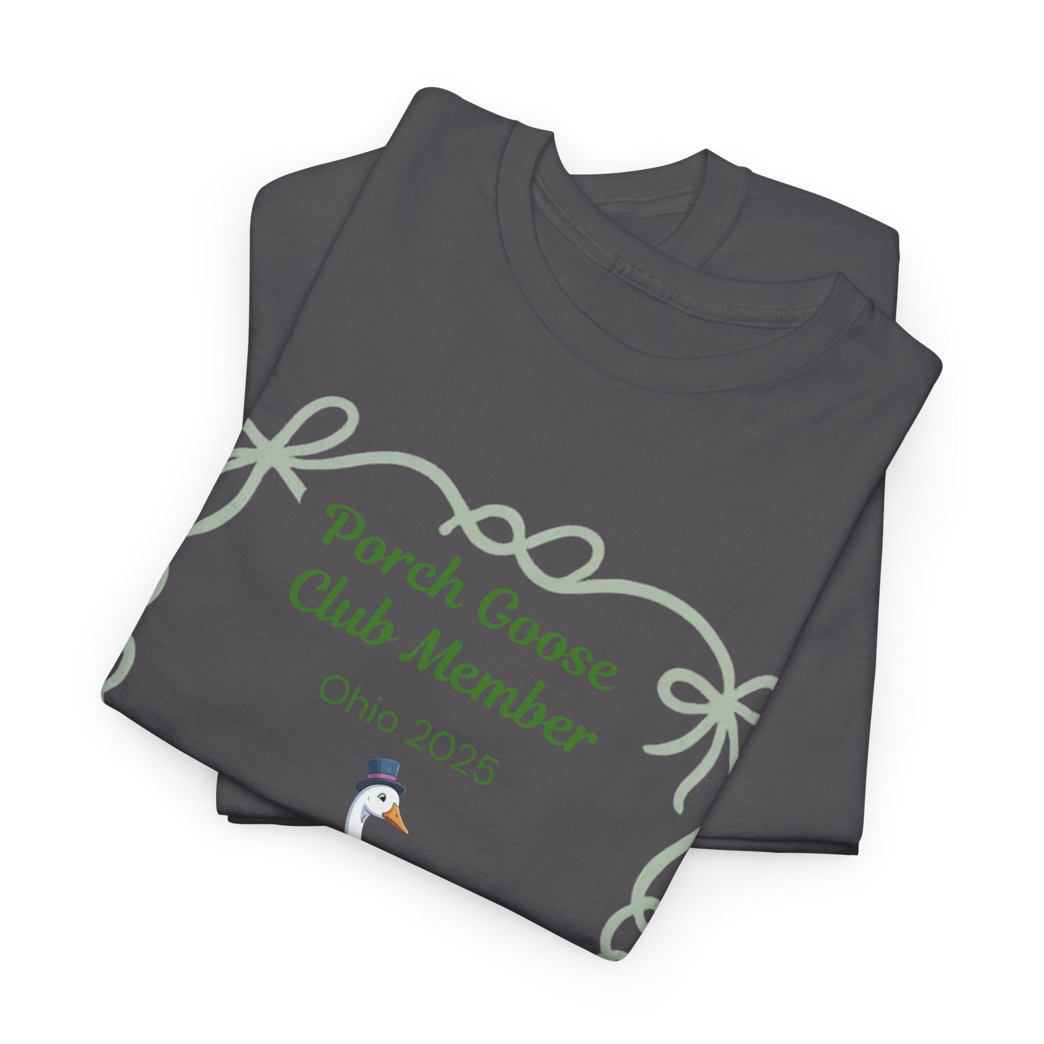 Porch Goose Club Member Shirt | Funny Custom Tee with State and Year