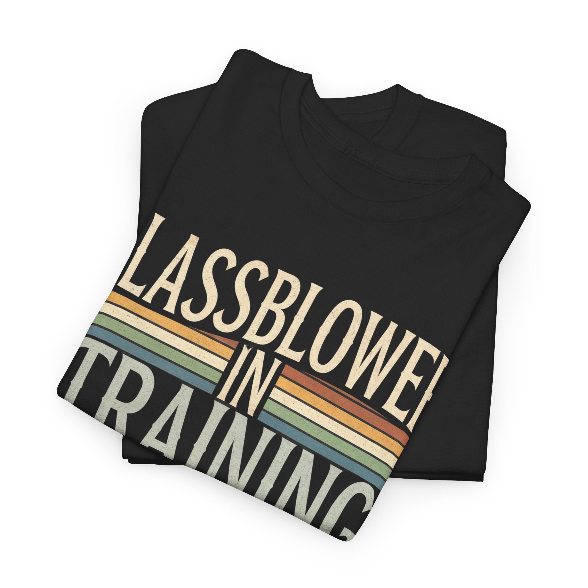 Glassblower In Training T-Shirt – Personalized Sleeve Name, Date, or Nickname – Custom Gift