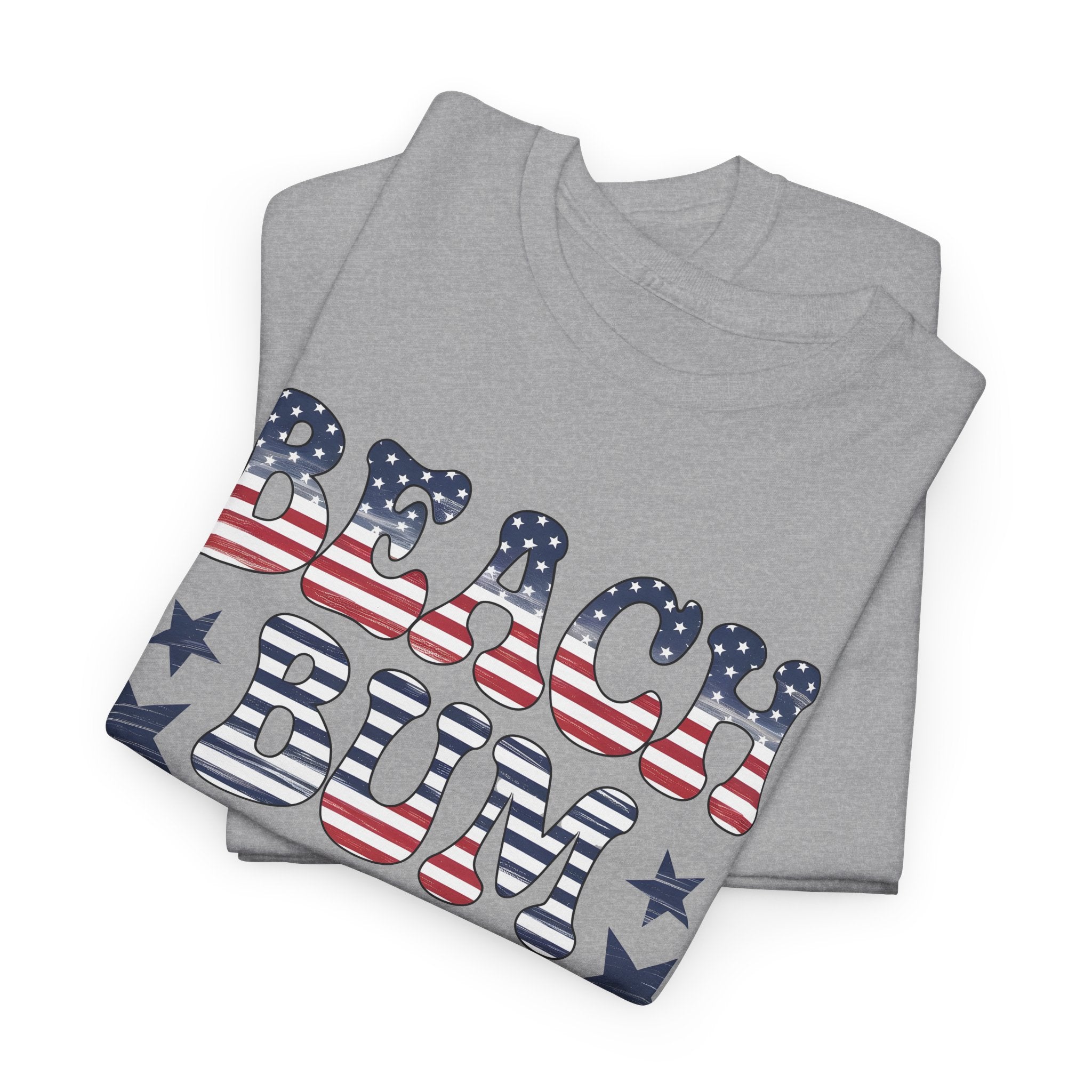 Unisex Beach Bum Tee - Perfect for Summer, Independence Day, Casual Wear, Vacation, Beach Outings, Fun in the Sun