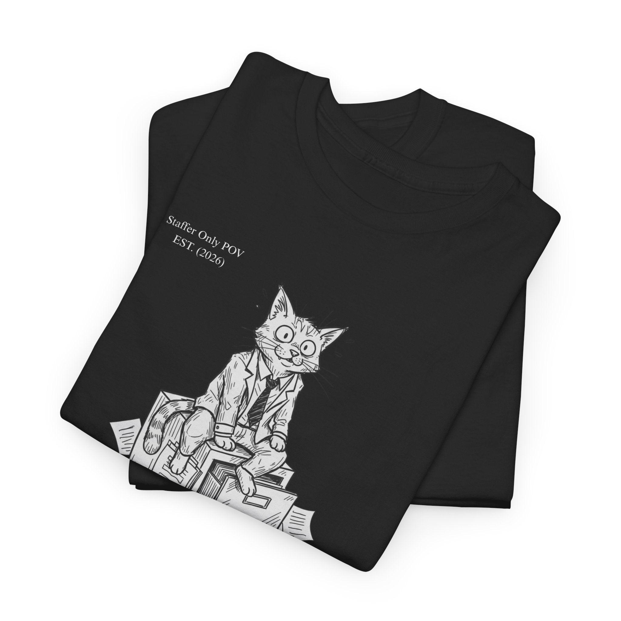 Legal’s Gonna Love This – Funny Office Staffer POV Cat T-Shirt