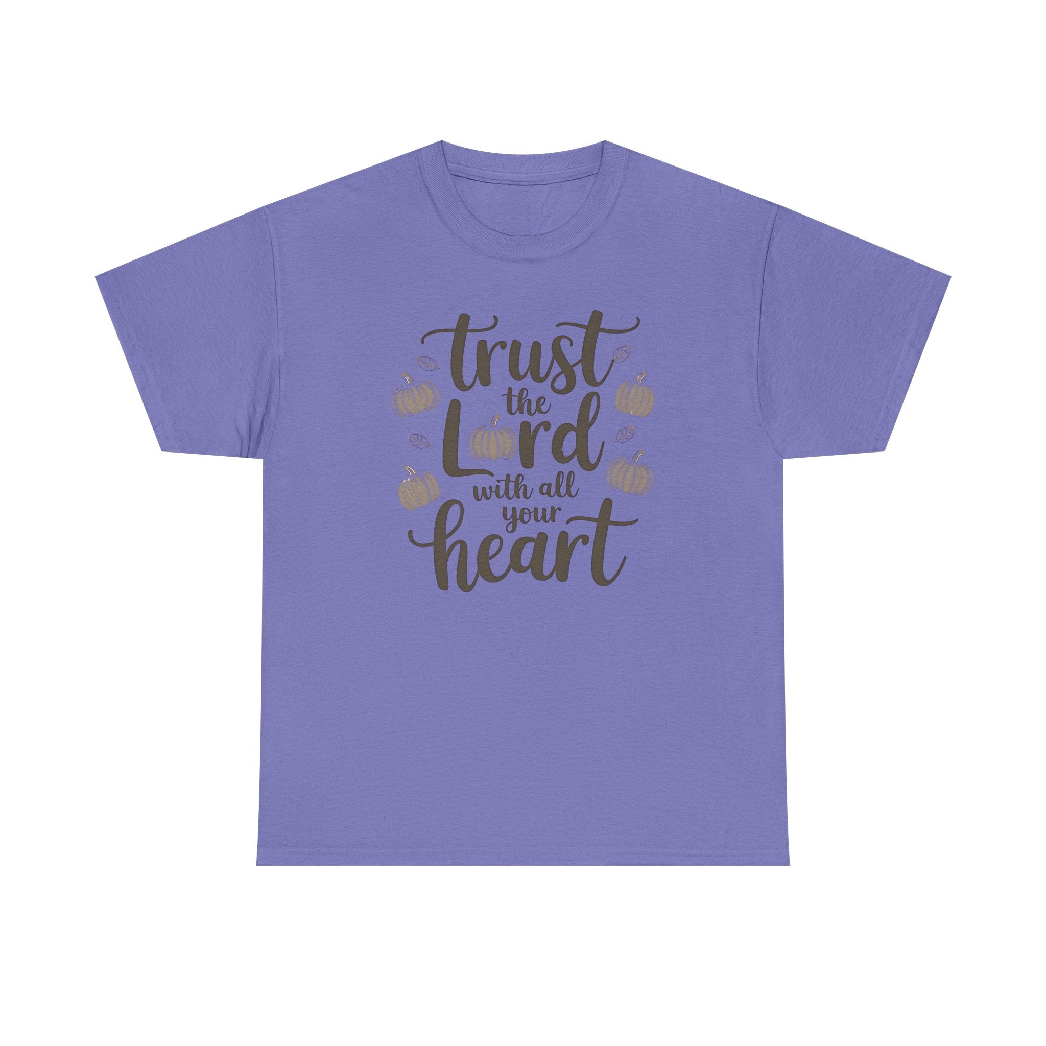 Faith-Inspired Unisex Heavy Cotton Tee - Trust the Lord with All Your Heart, Christian Apparel, Fall Fashion, Inspirational Gift, Cozy [...]