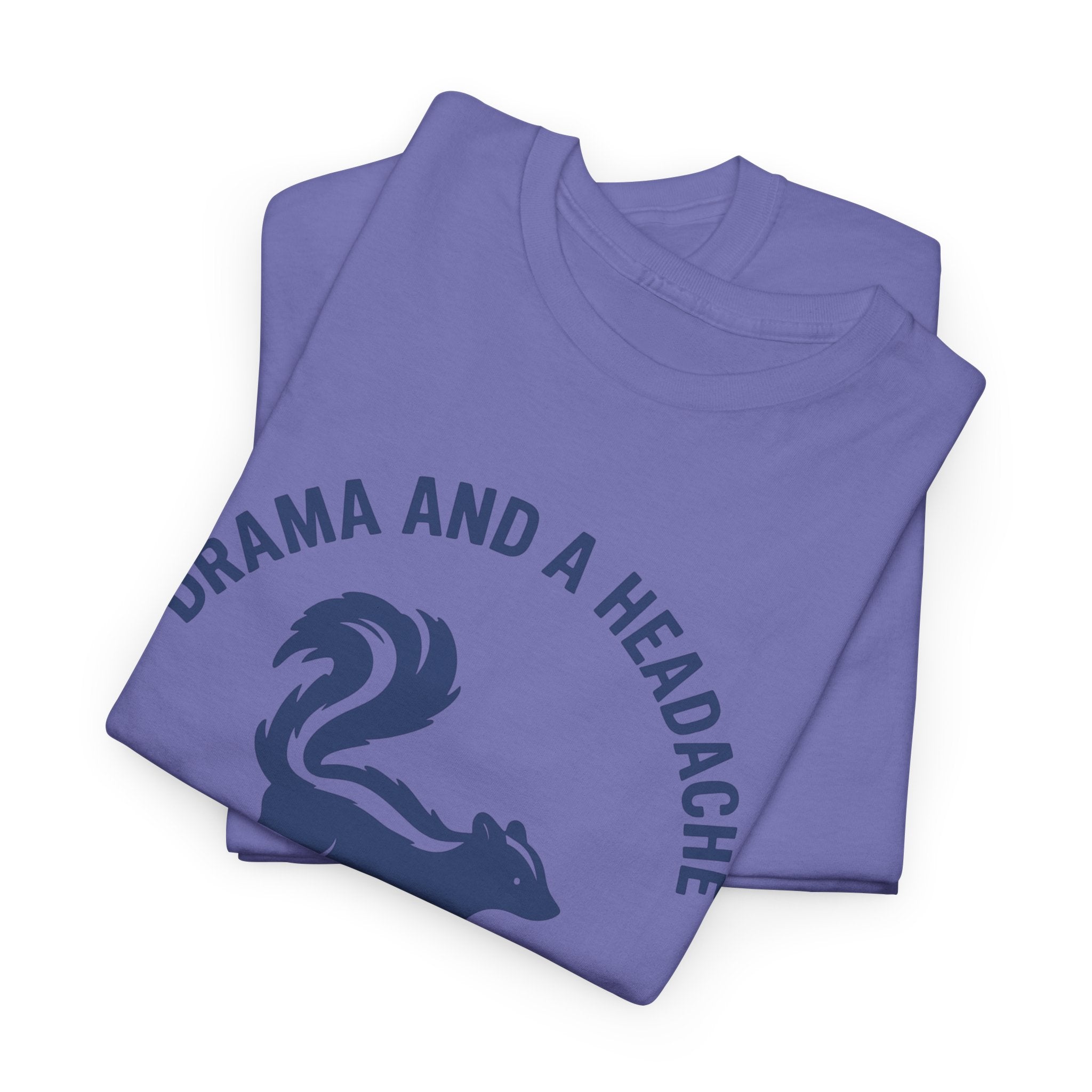 Drama and a headache social club Unisex Heavy Cotton Shirt, Holiday Gift, Halloween Lover's Apparel, Casual Festive Wear, Fun [...]