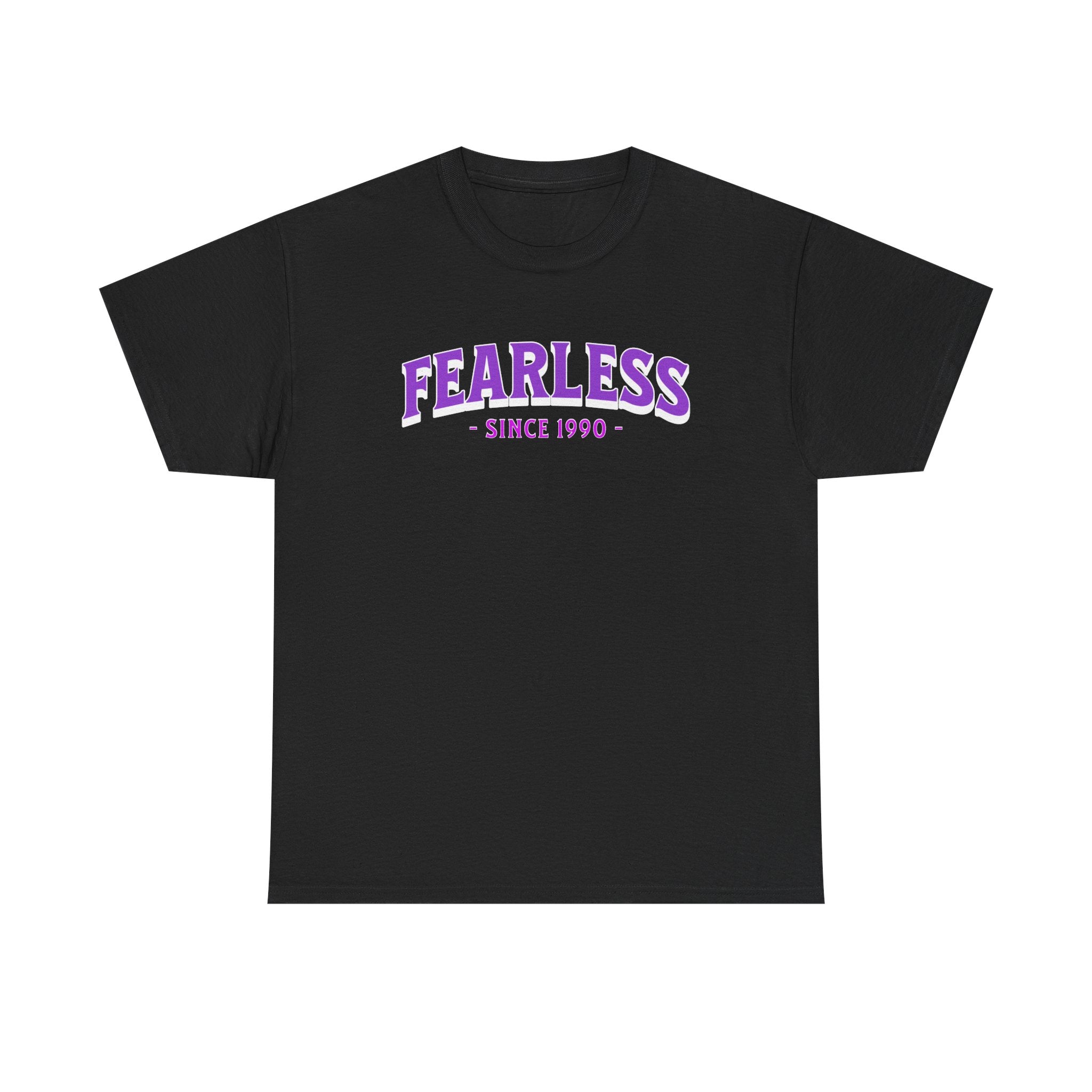 Custom Fearless Since YEAR T-Shirt, Personalized Year, Empowerment Mental Health Gift Tee