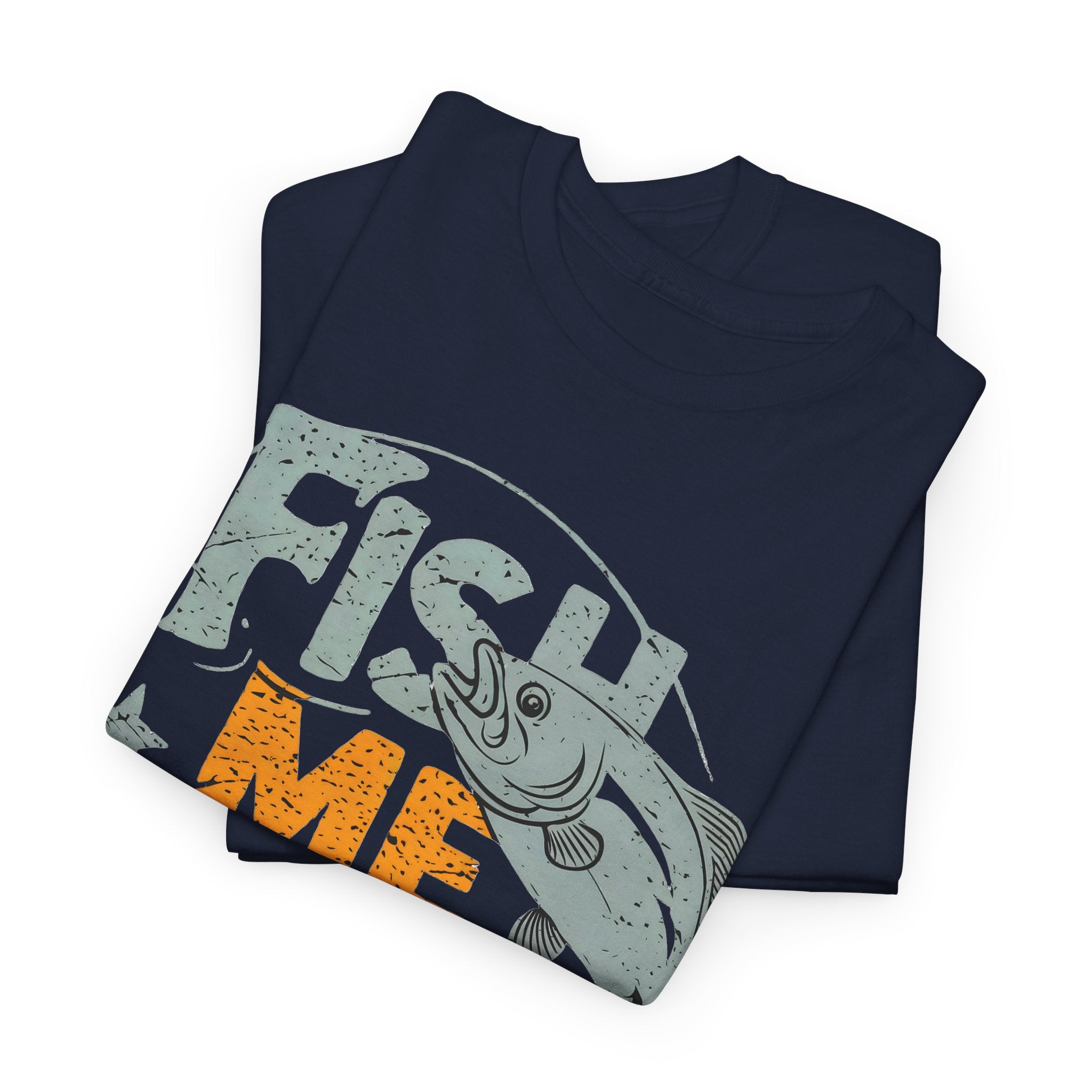 Personalized Fishing T-Shirt Custom Sleeve "Fish Me Luck" Funny Fisherman for Anglers Outdoor Enthusiasts