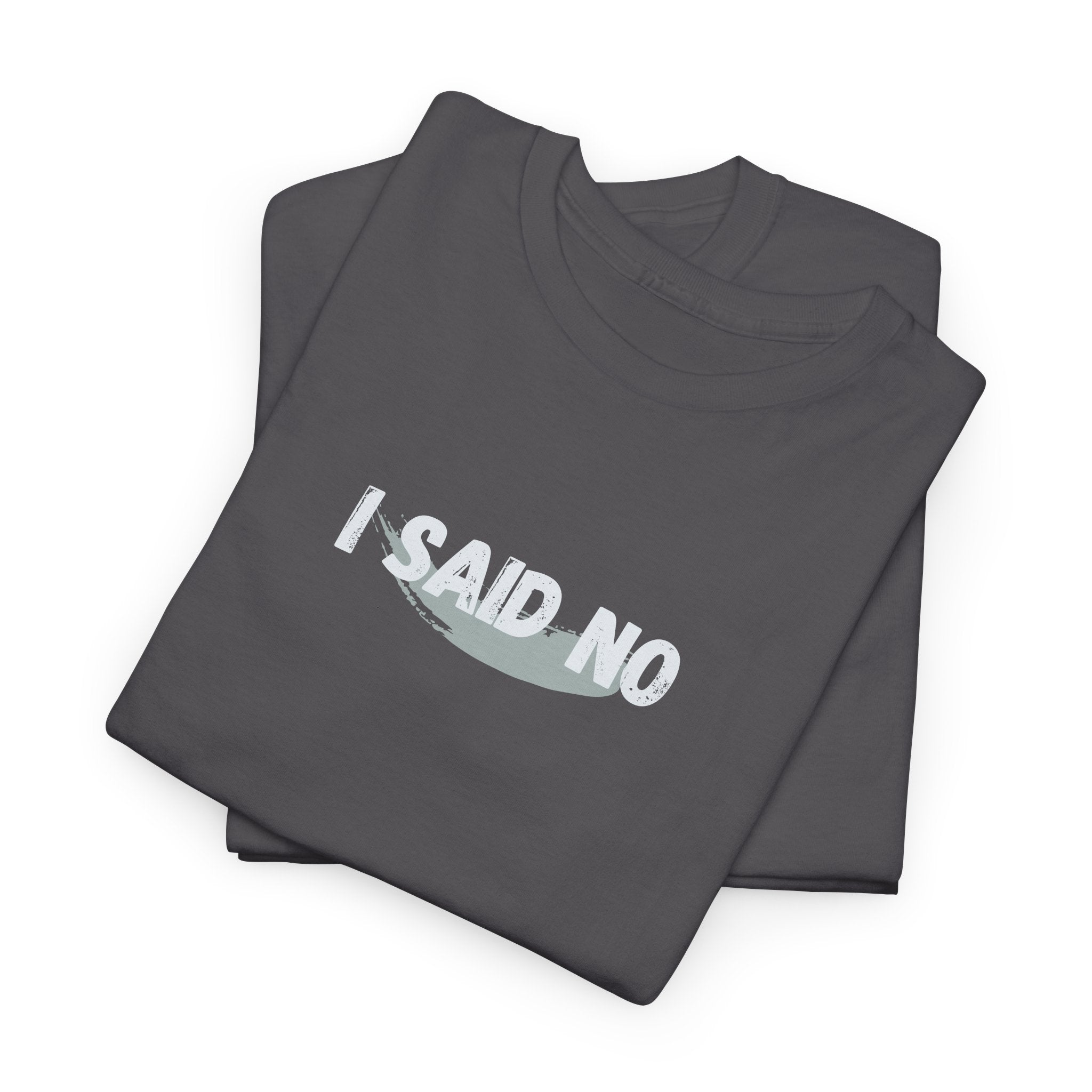 Funny sarcasm t-shirt for women when all you can get out is I said no with a Custom sleeve with the YEAR you found your voice