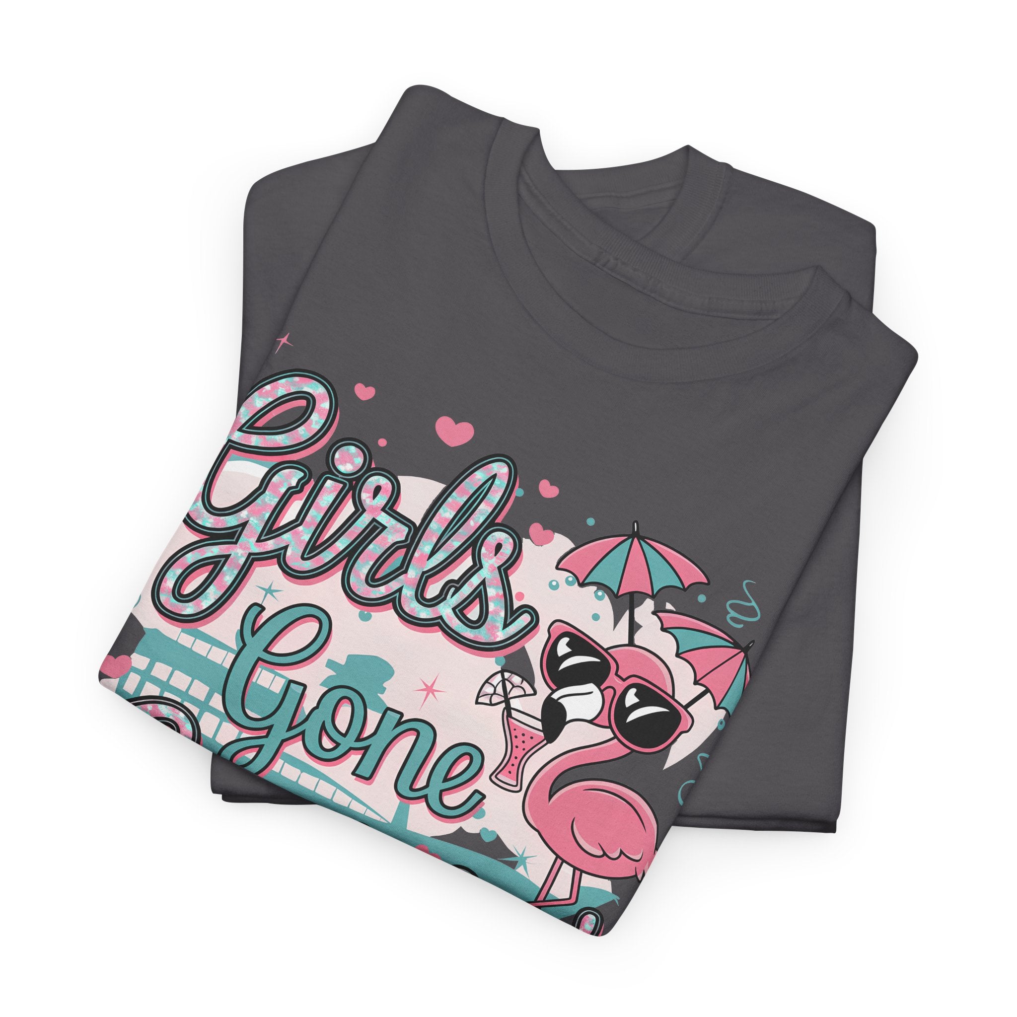 Girls Gone Cruisin’ T-Shirt – Fun Cruise Group Shirt with Custom Year - Fun Summer Shirt, Beach Bonfire Top, Gift for Friends, Vacation Wear, Casual Style