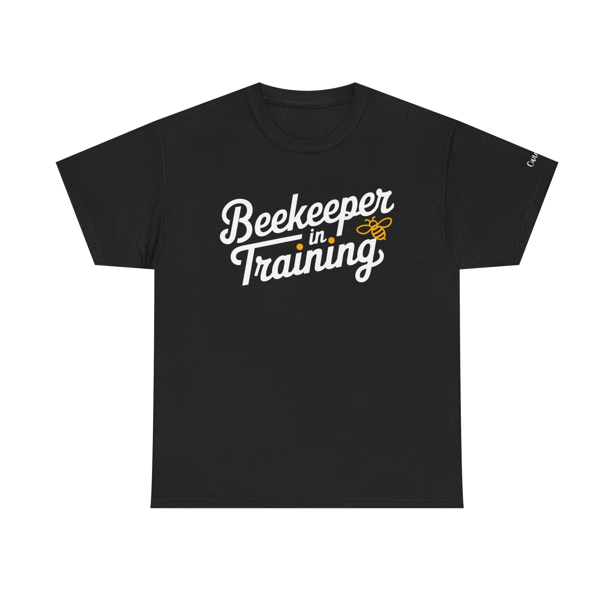 Beekeeper in Training Personalized T-Shirt Beekeeping Tee with Custom Sleeve, Bee Lover Gift for Apiarists
