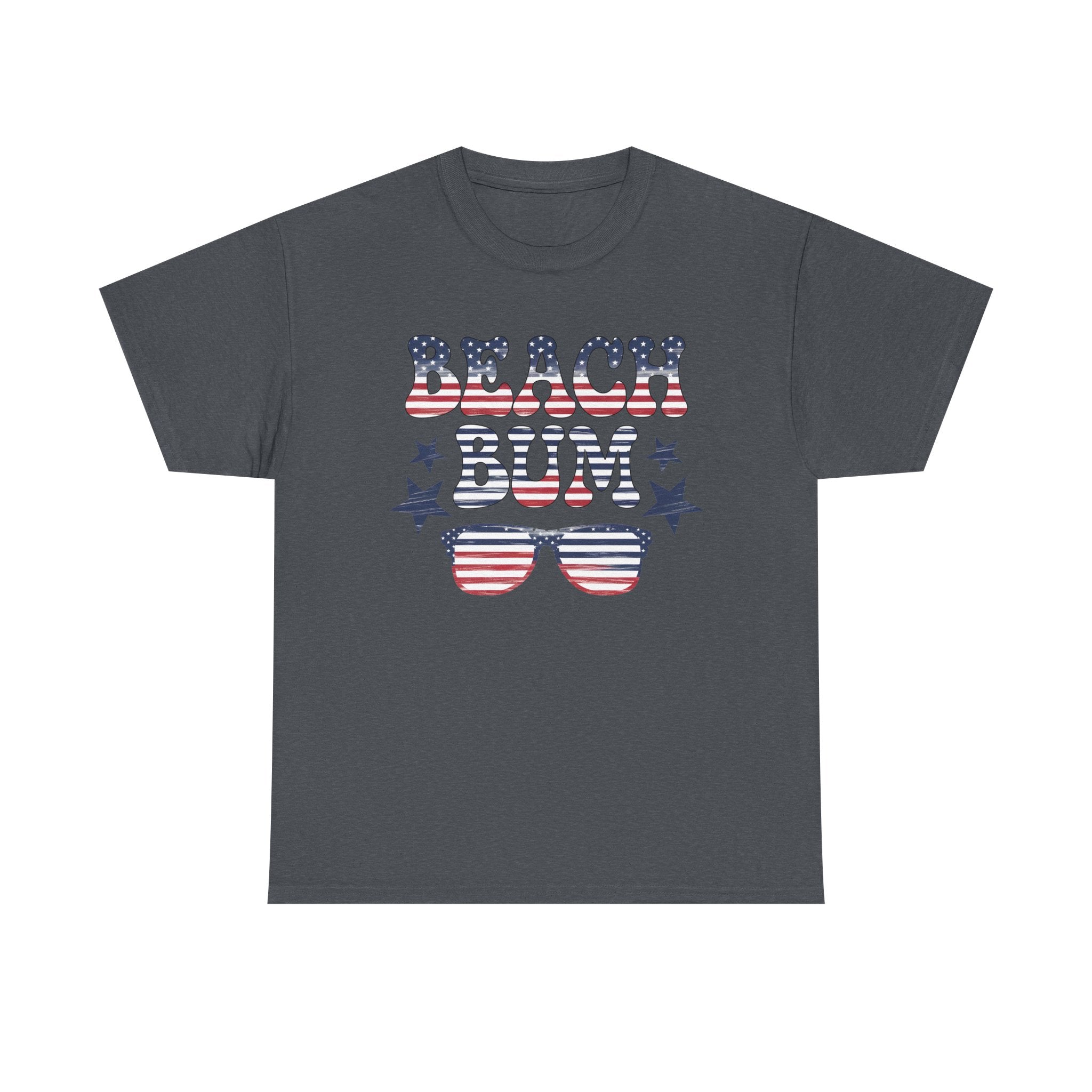 Unisex Beach Bum Tee - Perfect for Summer, Independence Day, Casual Wear, Vacation, Beach Outings, Fun in the Sun