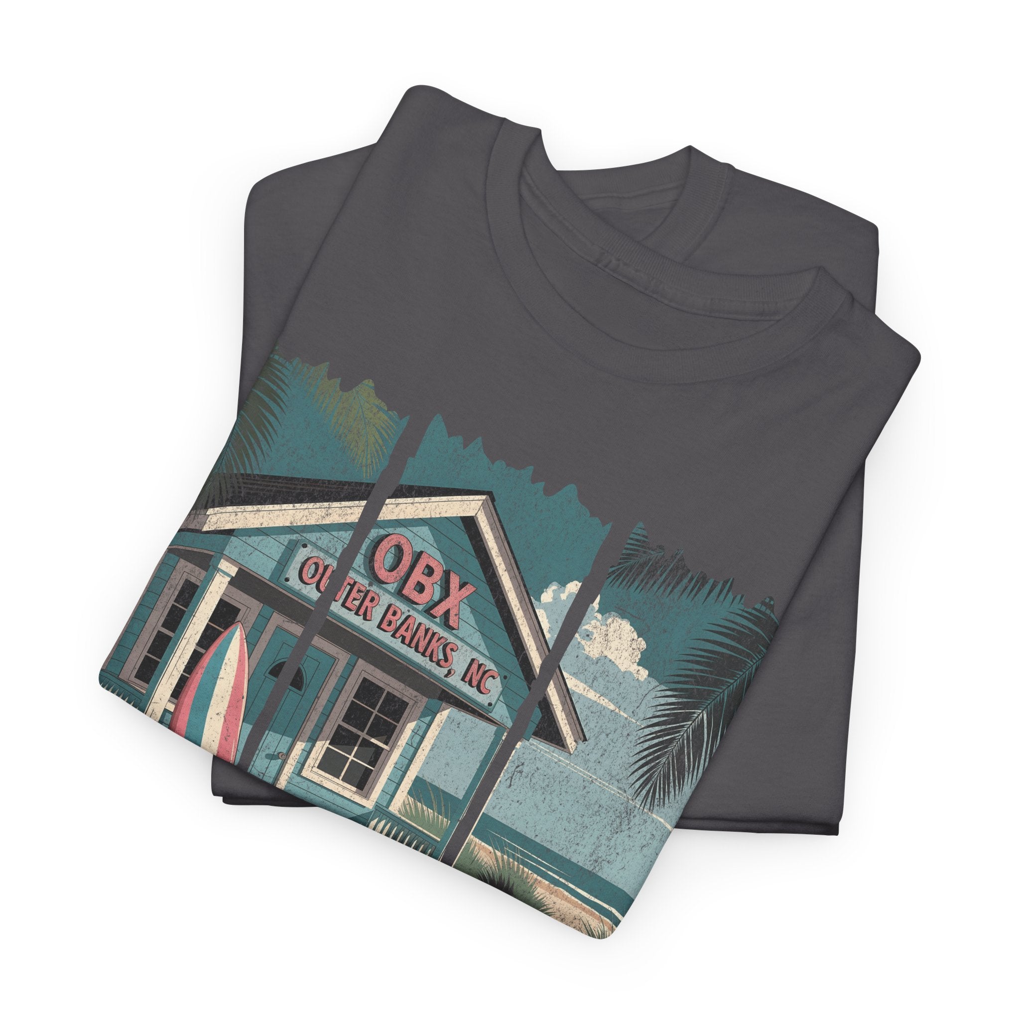 Retro Beach Vibes Unisex Tee - Perfect for Summer, Surf Lovers, Casual Outings, Beach Days, or Travel Adventures