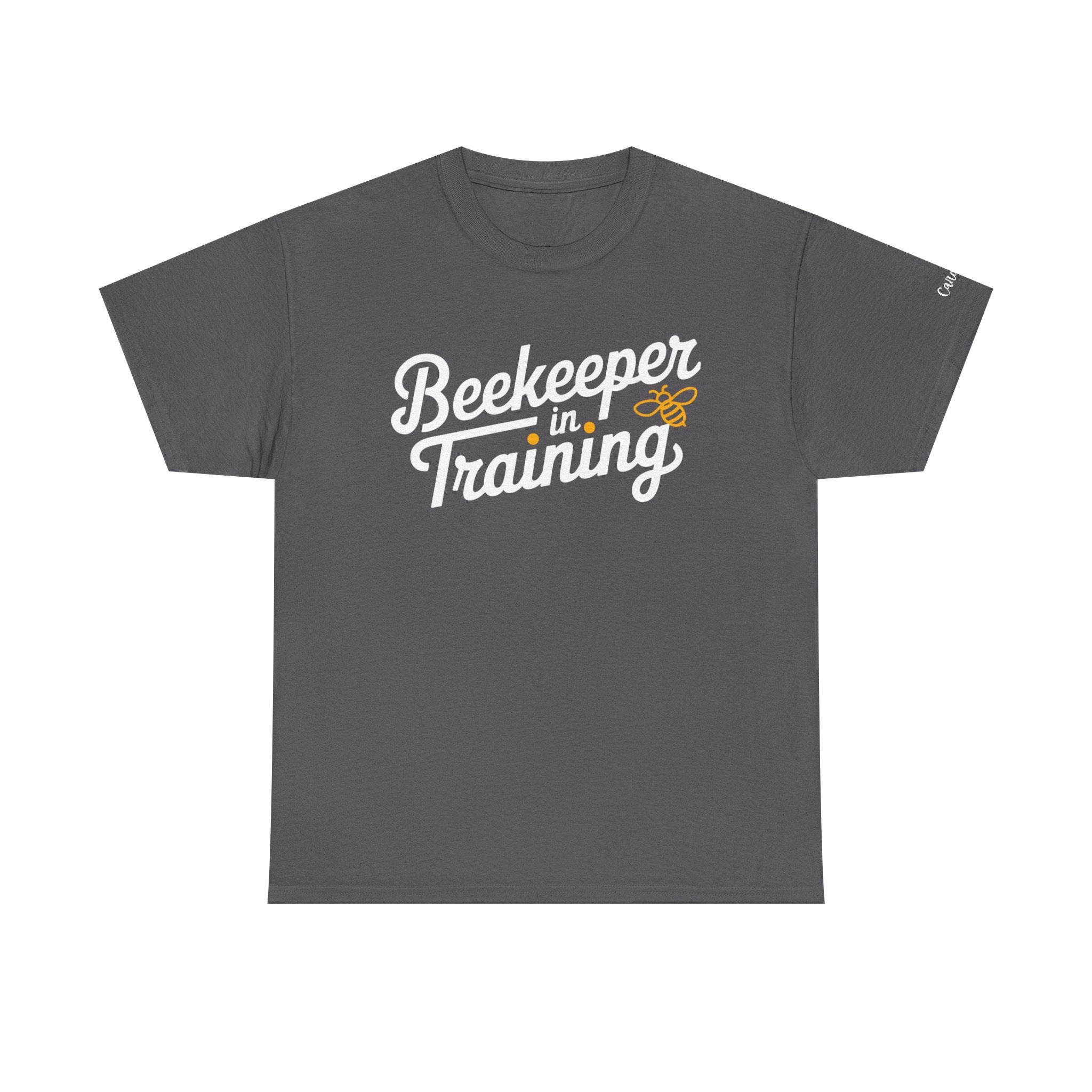 Beekeeper in Training Personalized T-Shirt Beekeeping Tee with Custom Sleeve, Bee Lover Gift for Apiarists