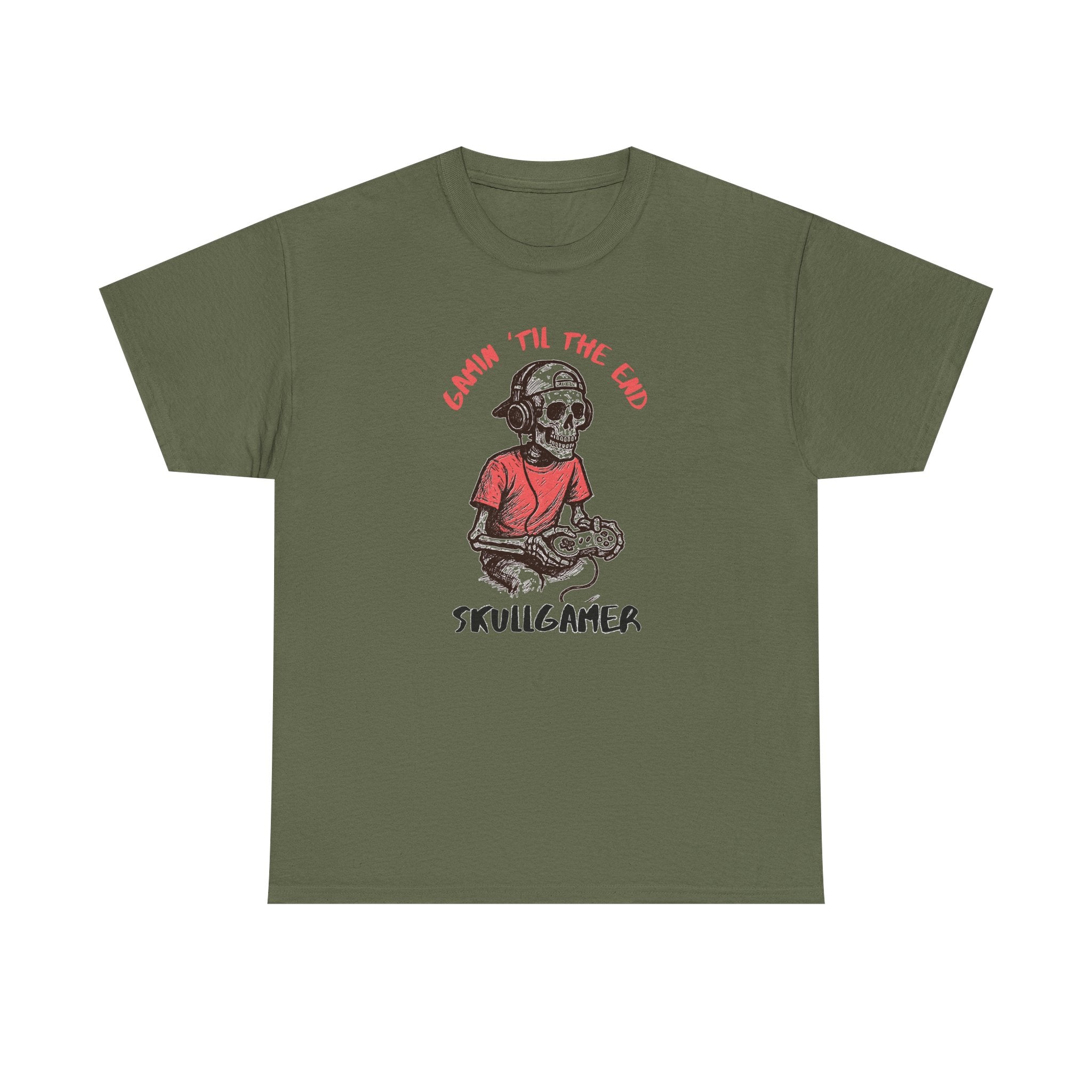 Gamin’ Till I Die T-Shirt – Custom Gamer Tag Tee for Hardcore Gamers, Streamers & Late-Night Button Mashers