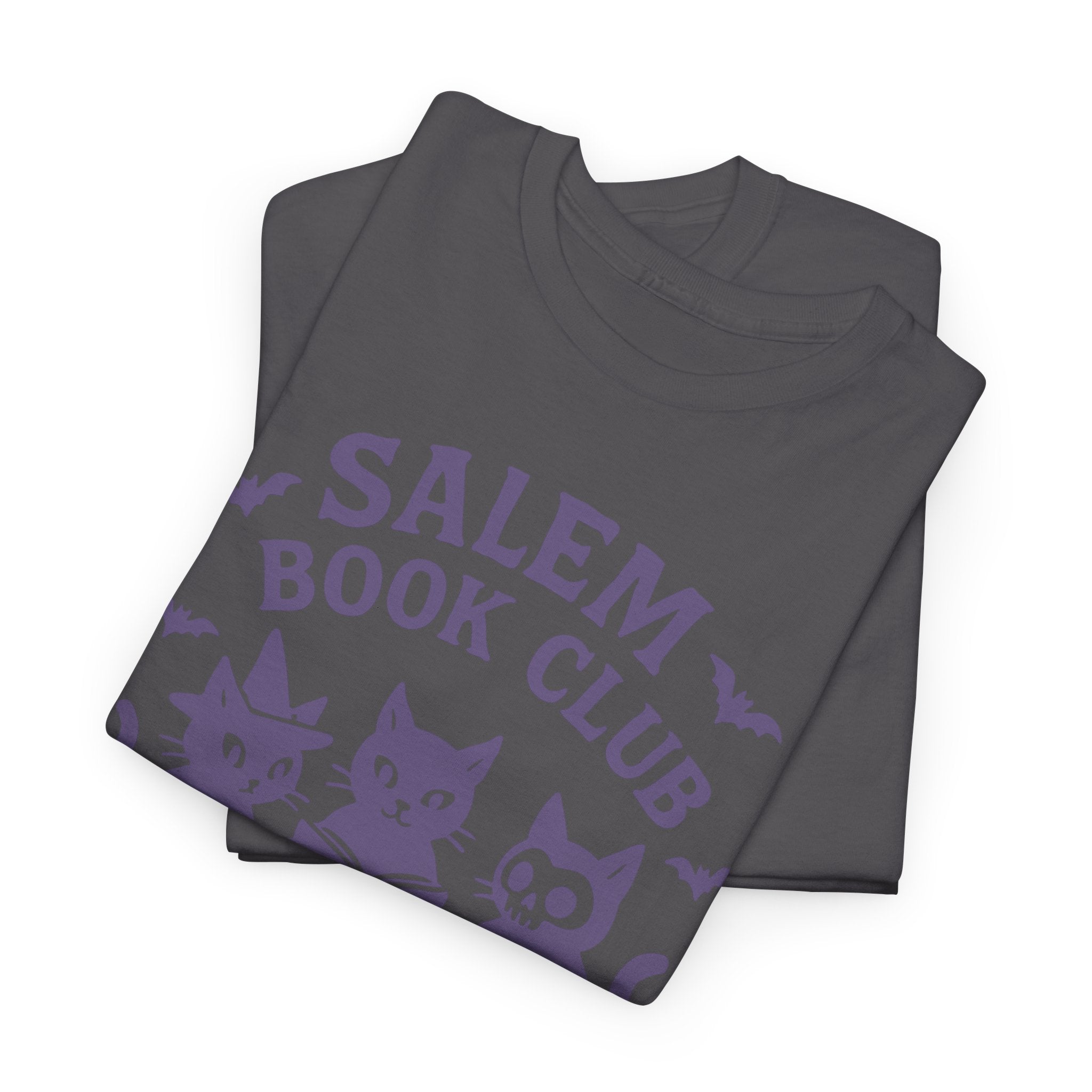 Graphic Cat Tee - Salem Book Club - Custom Name and Est Year - Gift for Bookworm