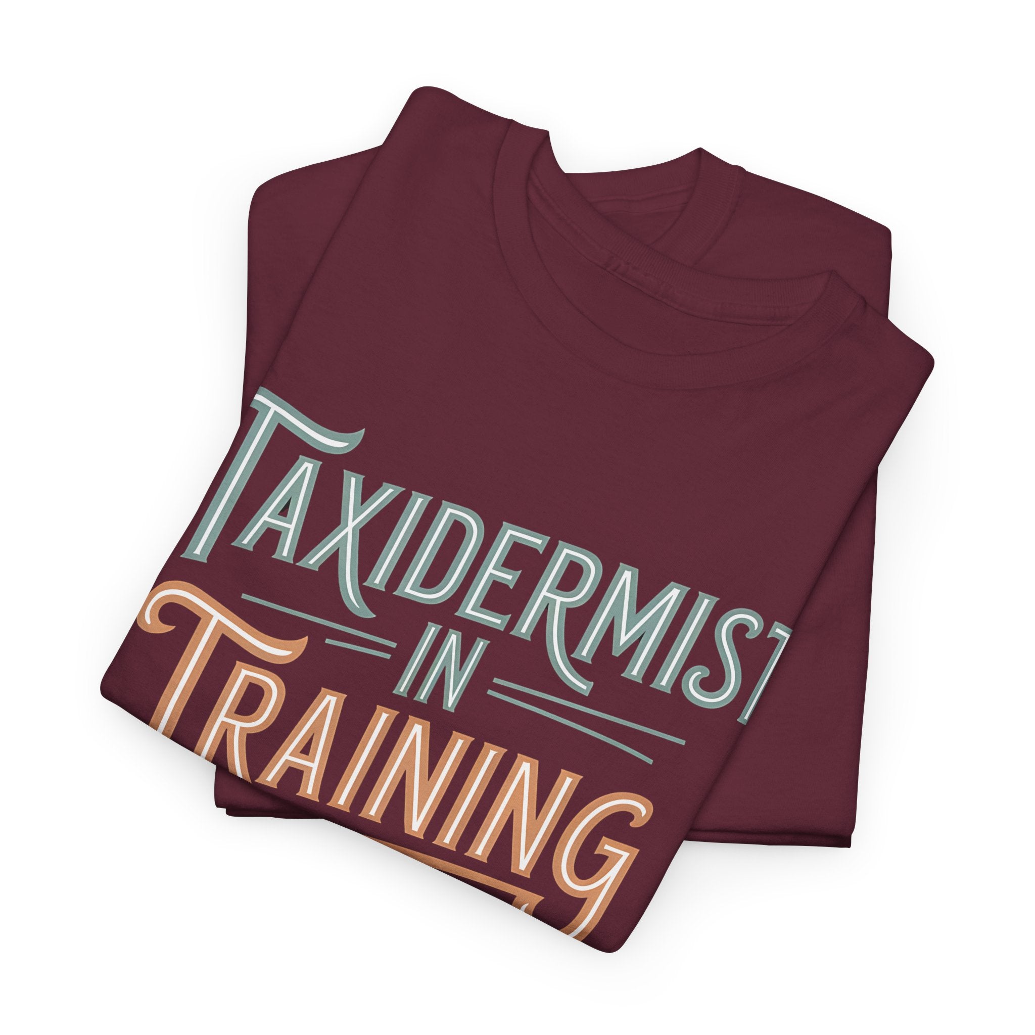 Taxidermist in Training Personalized T-Shirt, custom sleeve, name or date, Tee for Aspiring Taxidermists