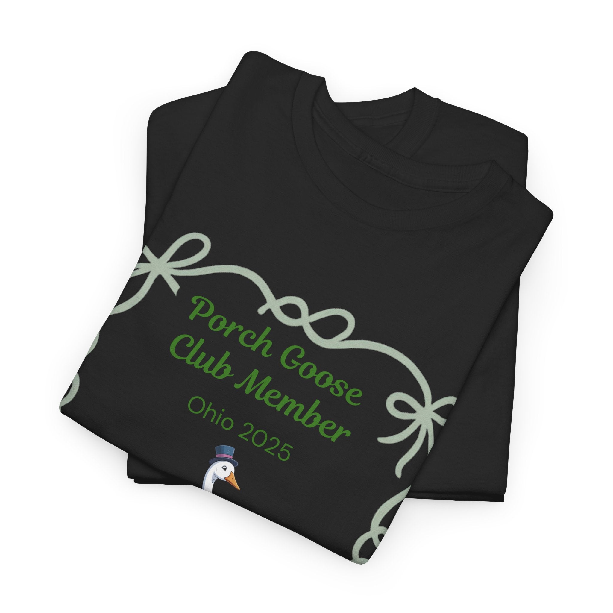 Porch Goose Club Member Shirt | Funny Custom Tee with State and Year