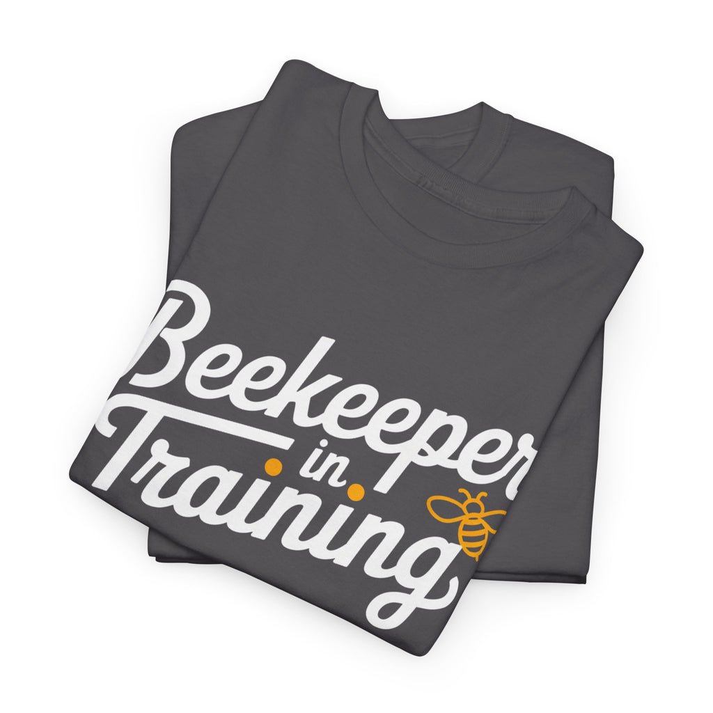 Beekeeper in Training Personalized T-Shirt Beekeeping Tee with Custom Sleeve, Bee Lover Gift for Apiarists