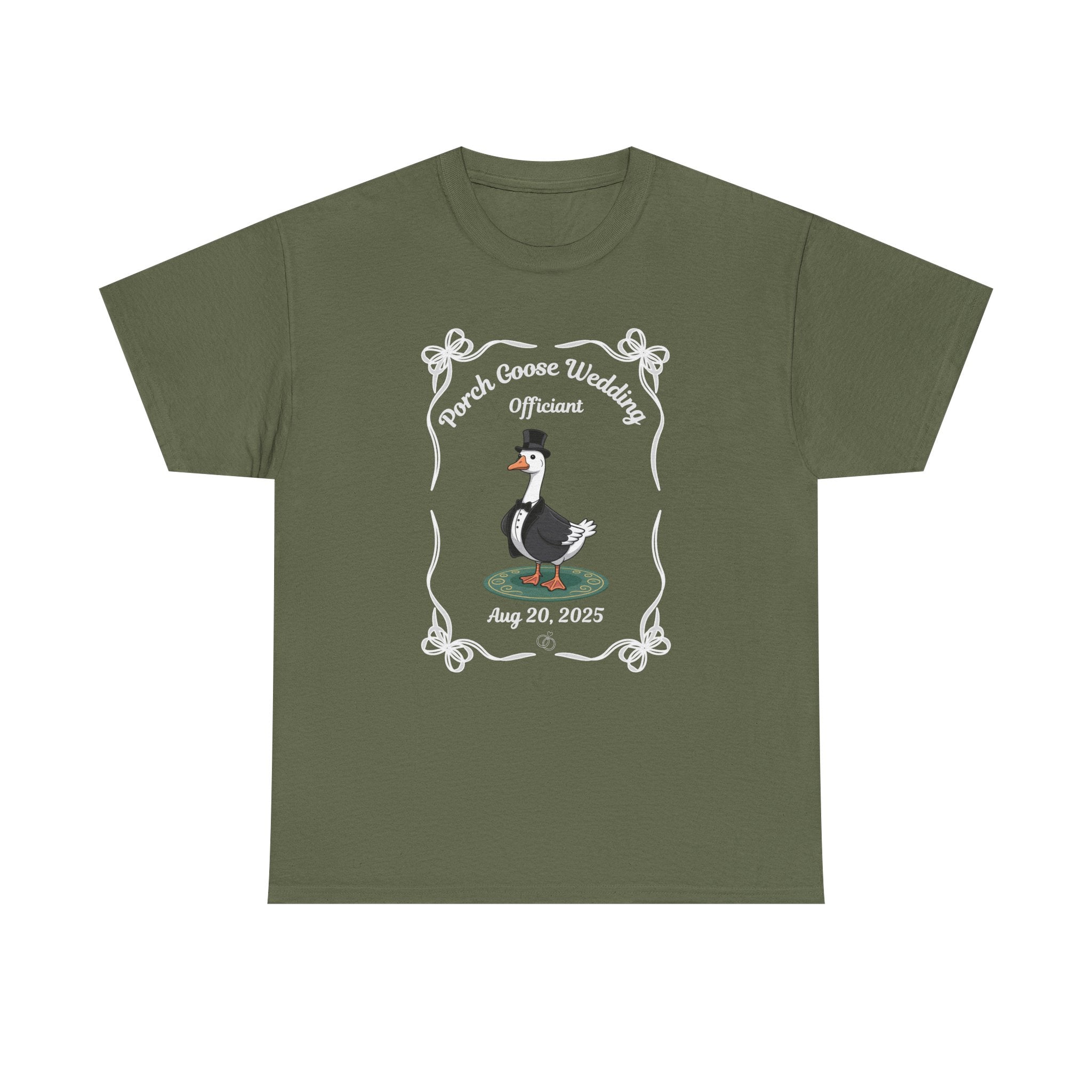Funny Wedding Officiant Gift | Porch Goose Custom Shirt with The Day of  the Wedding